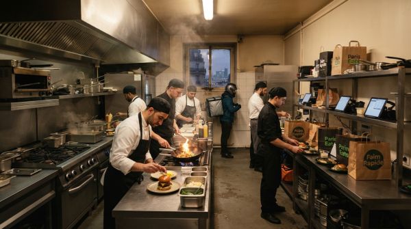 Élancez votre resto avec une dark kitchen à paris